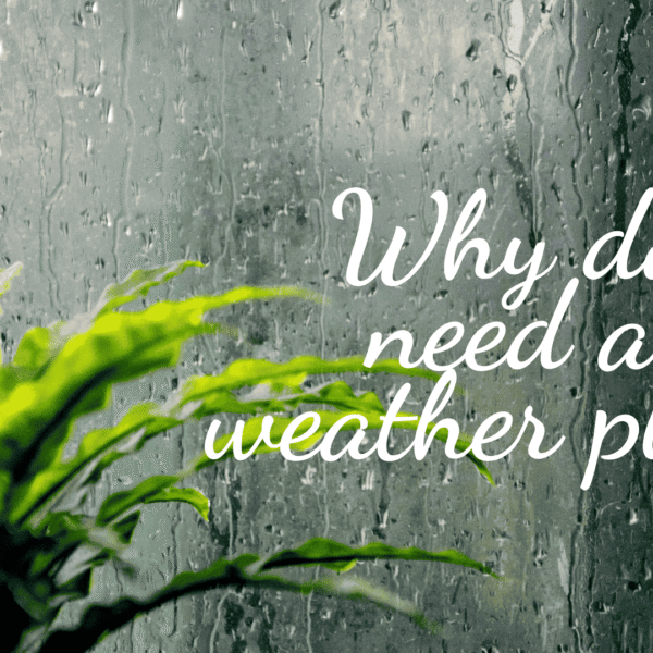 Why do we need a wet weather plan?
